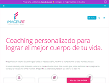 Tablet Screenshot of imagen-fit.com